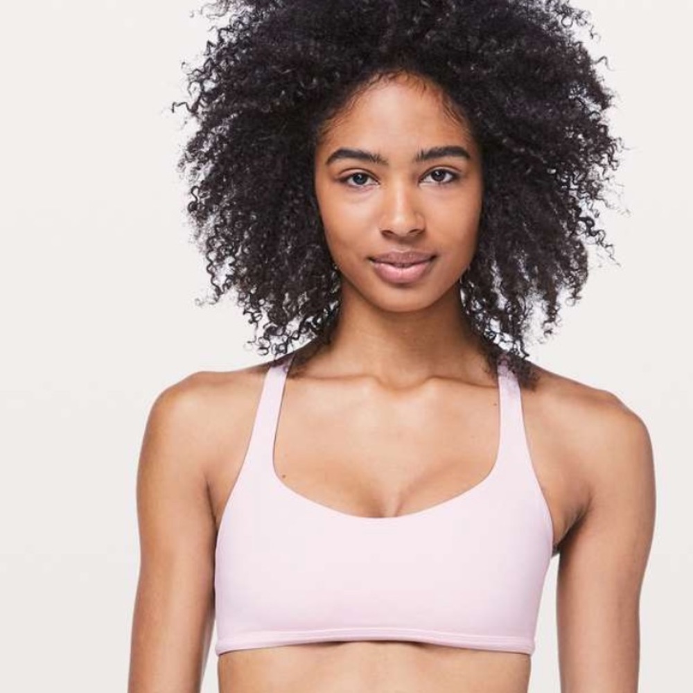 Lululemon Free To Be Bra (Wild) Pink Glow size 8